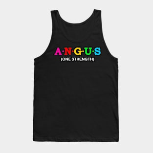 Angus - one strength. Tank Top